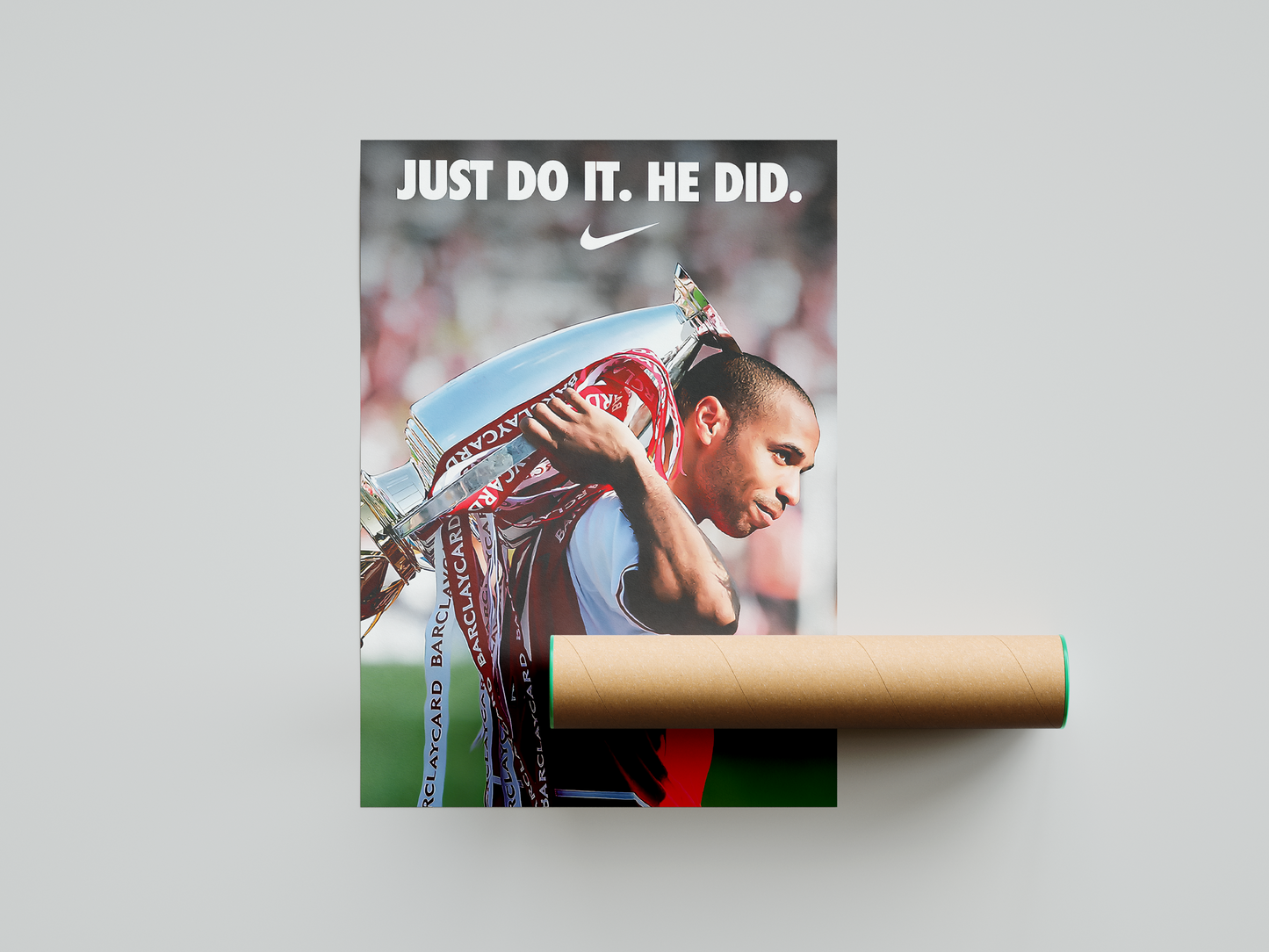 Thierry Henry 'Just Do It. He Did' Poster