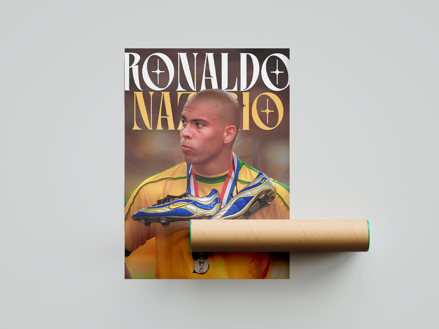 Ronaldo Nazário 'R9' Poster