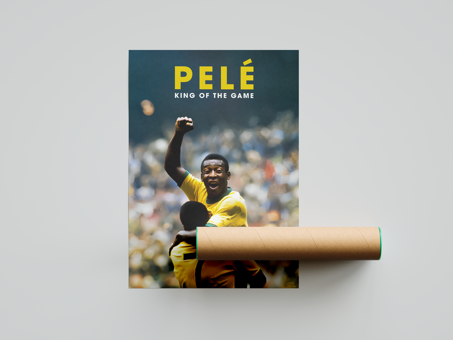 Pelé „König des Spiels“ Poster