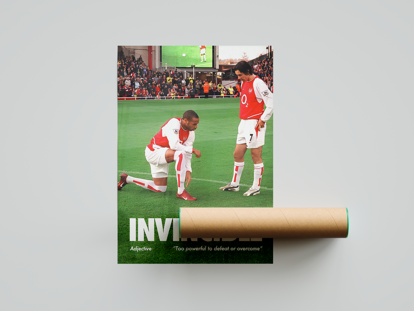 Arsenal 'Invincible' Poster