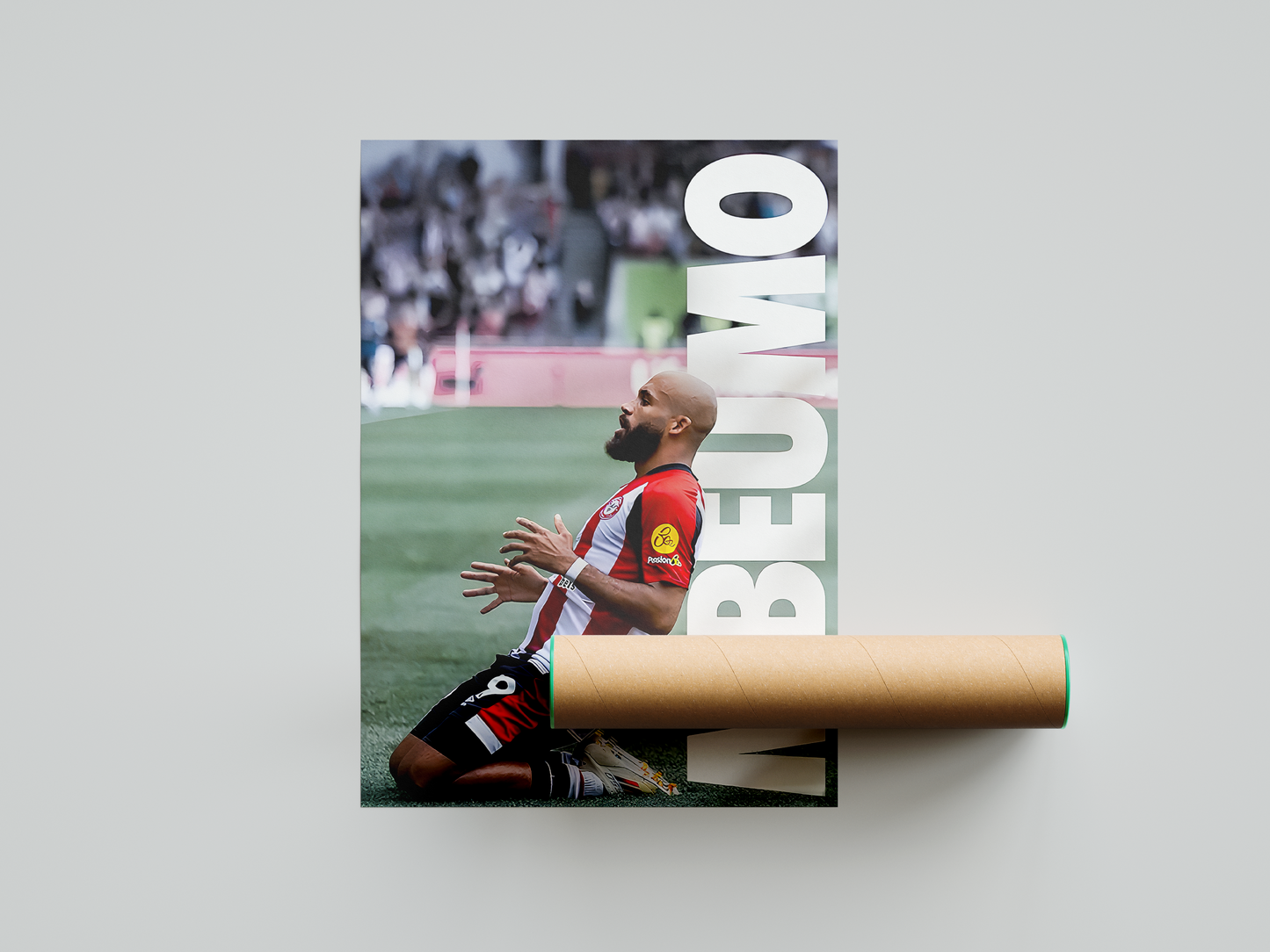 Bryan Mbeumo Poster