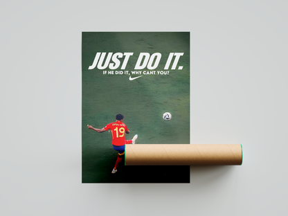 Lamine Yamal 'Just Do It' Poster