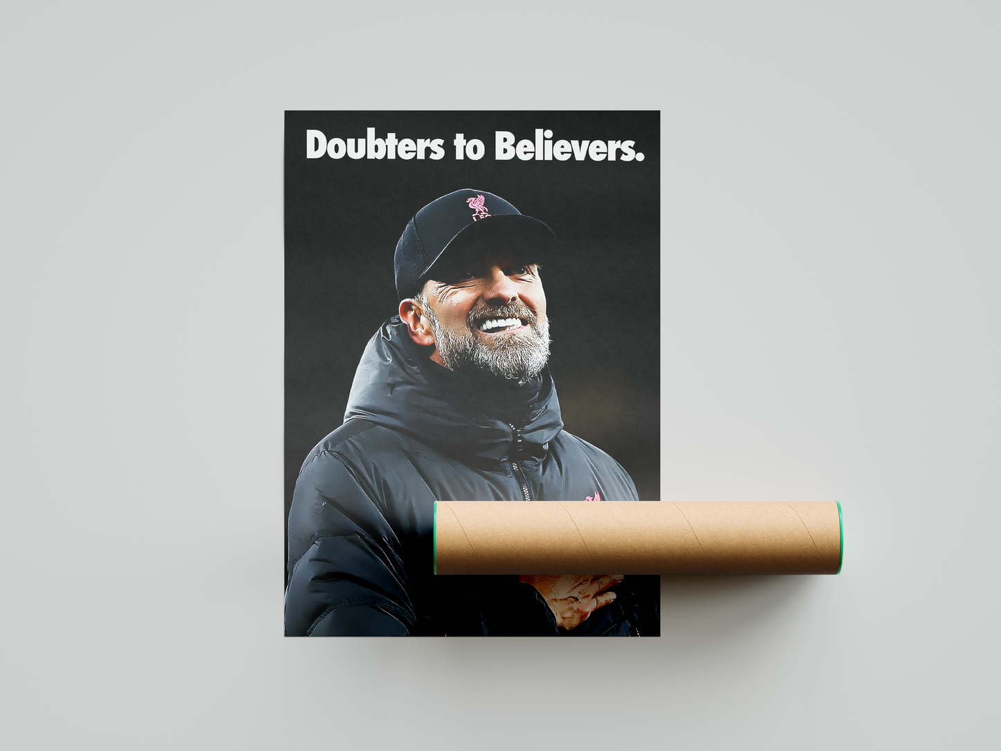 Jürgen Klopp 'Doubters To Believers' Poster