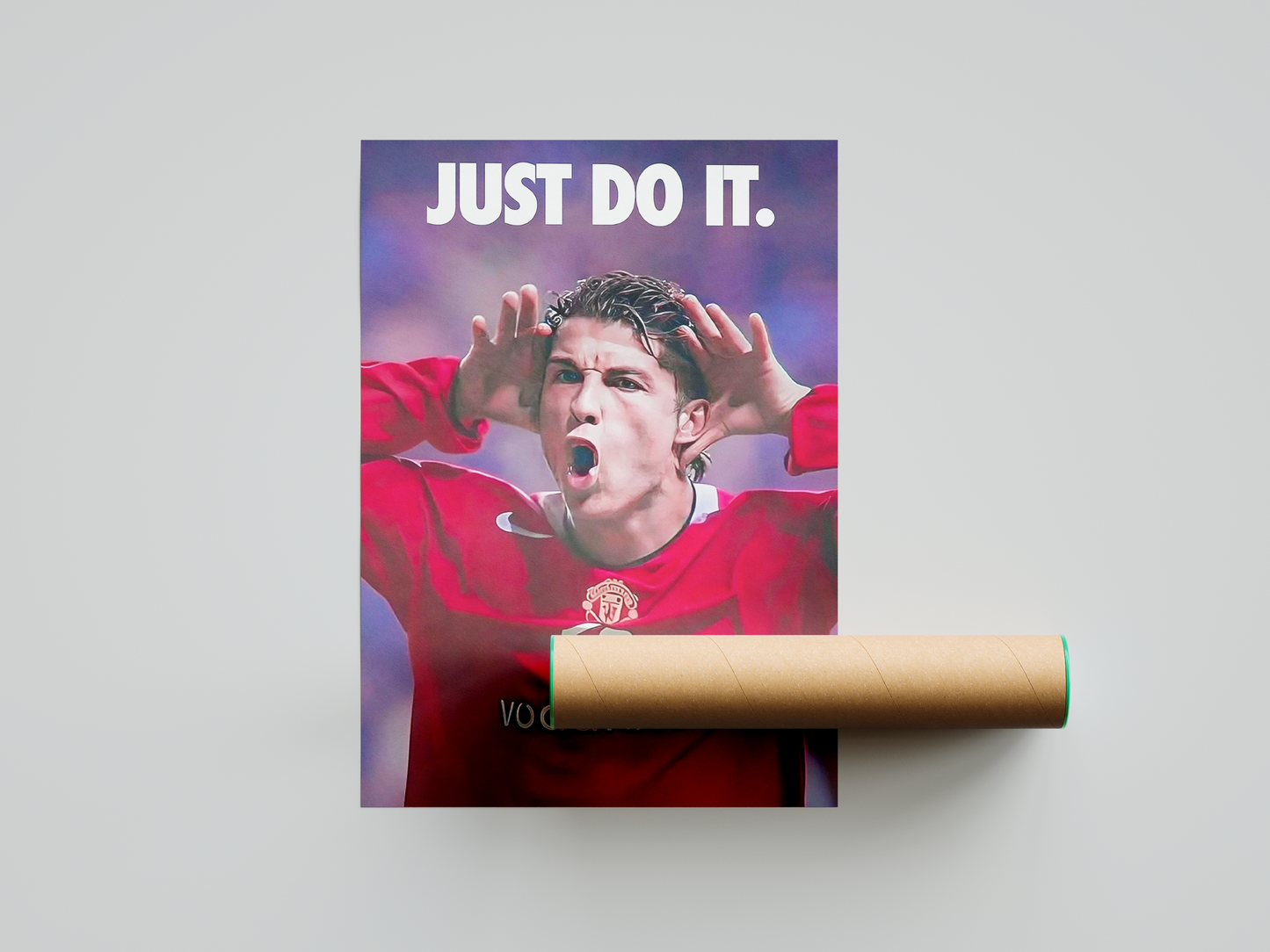 Cristiano Ronaldo 'Just Do It' Poster