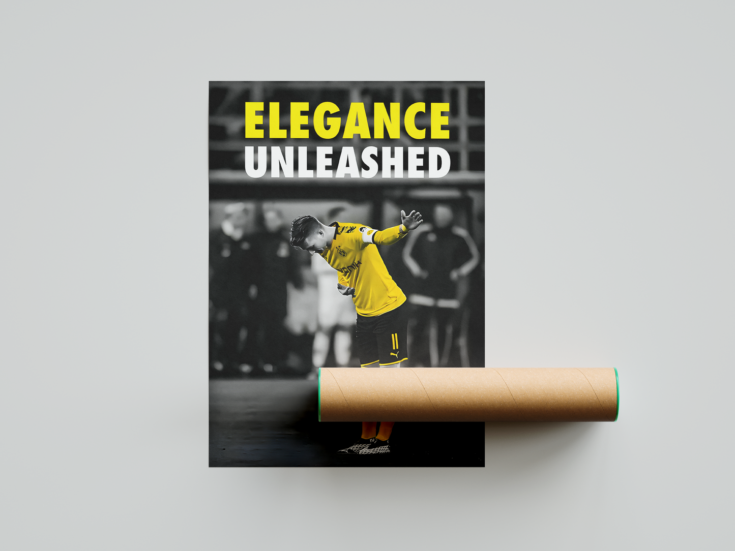 Marco Reus „Entfesselte Eleganz“-Poster