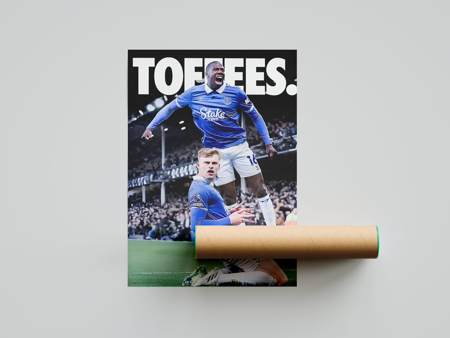 Everton 'Toffees' Poster