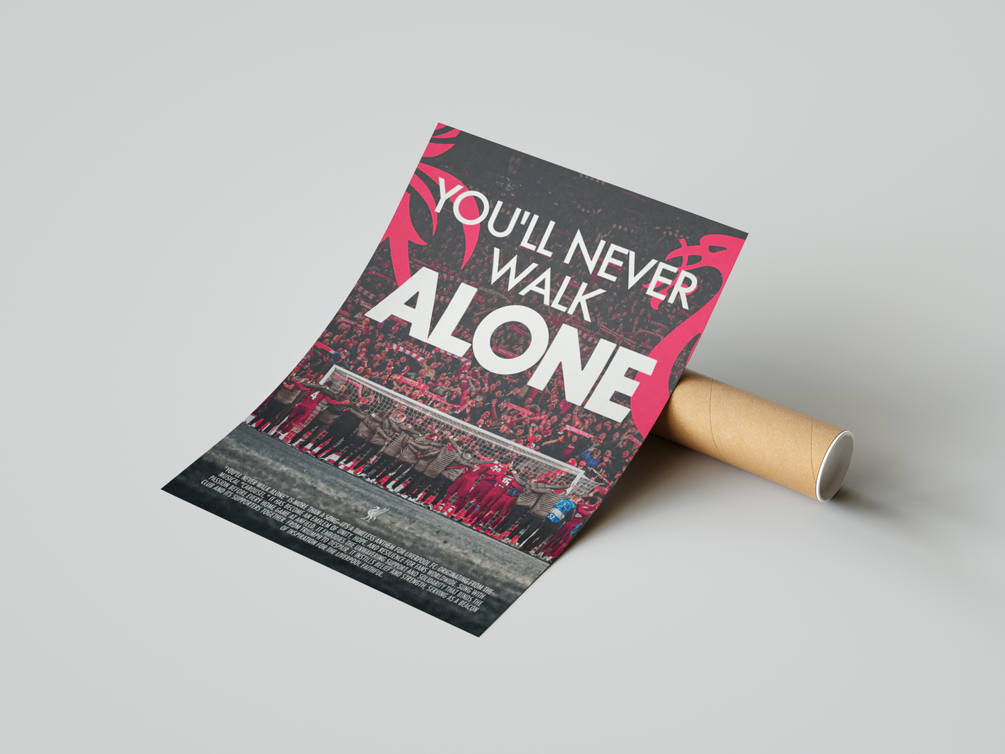 Liverpool FC 'You'll Never Walk Alone' Poster