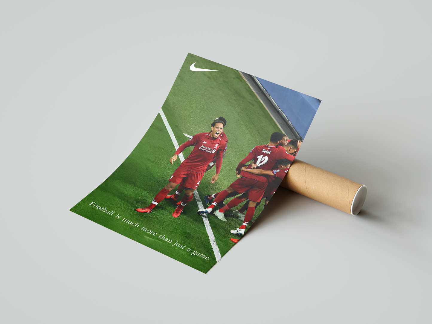 Virgil Van Dijk 'More Than Just A Game' Poster