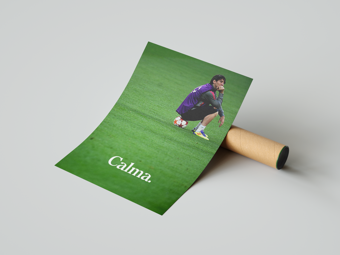 Lionel Messi 'Calma' Poster