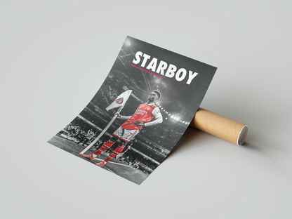 Bukayo Saka 'Der Starboy' Poster