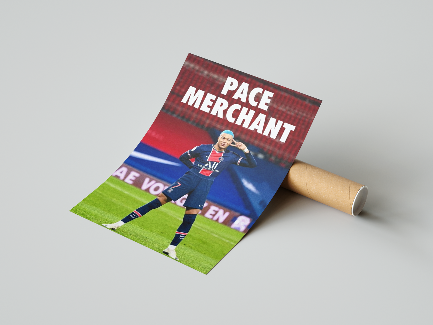 Kylian Mbappé 'Pace Merchant' Poster