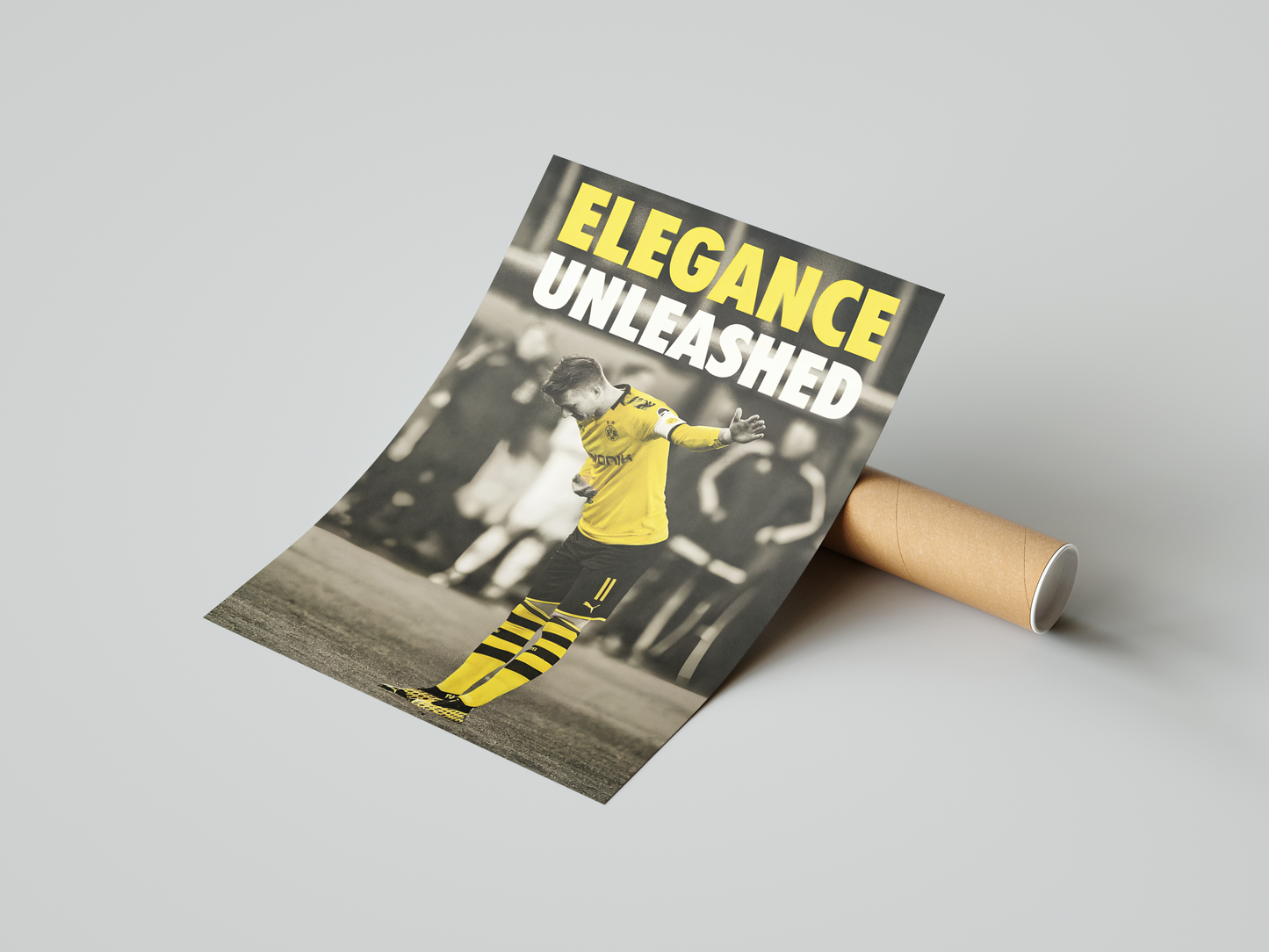 Marco Reus „Entfesselte Eleganz“-Poster