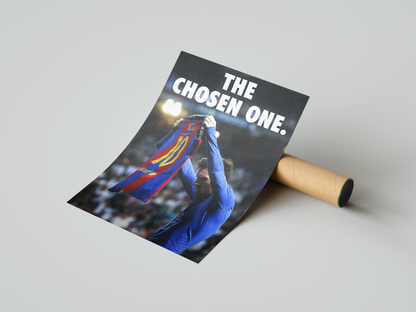 Lionel Messi 'Chosen One' Poster