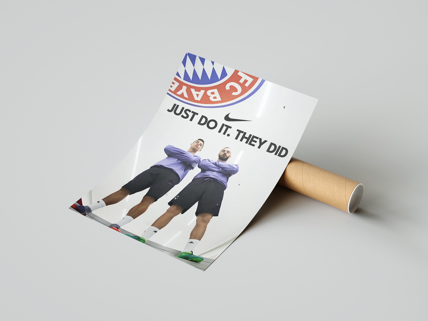 Benzema & Ronaldo 'They Did' Poster