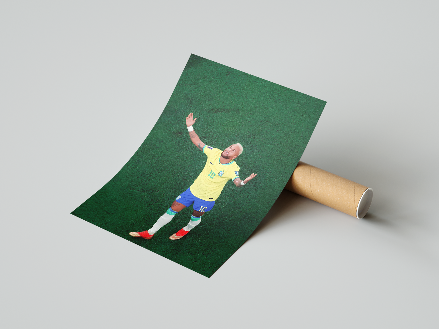 Neymar Jr Brazil Poster