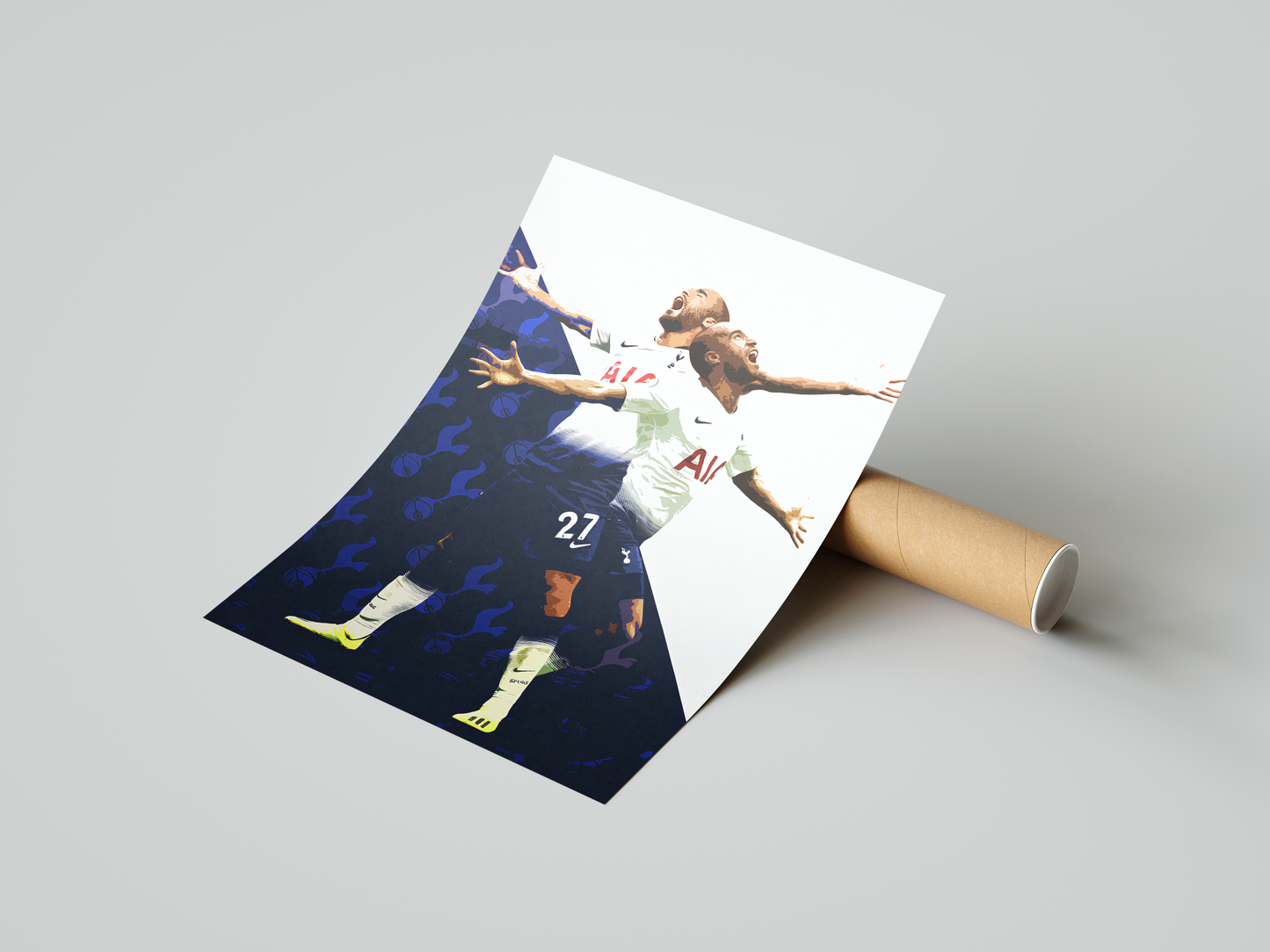 Minimalistisches Poster von Lucas Moura