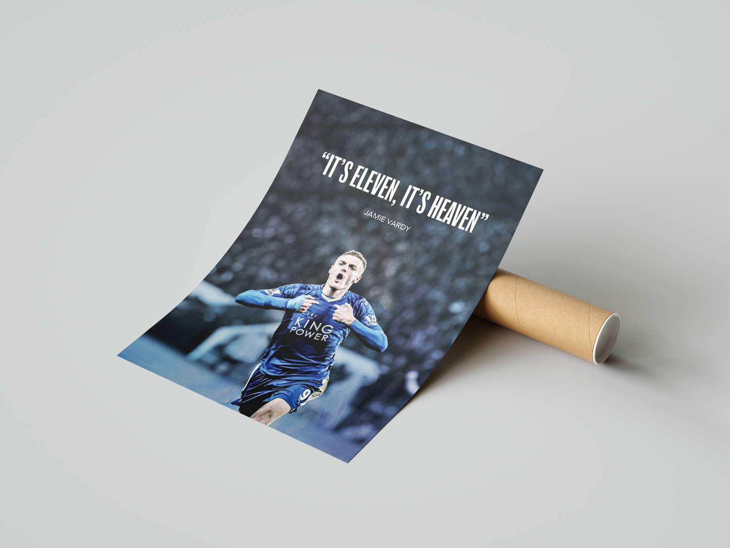 Jamie Vardy „Eleven Heaven“ Poster