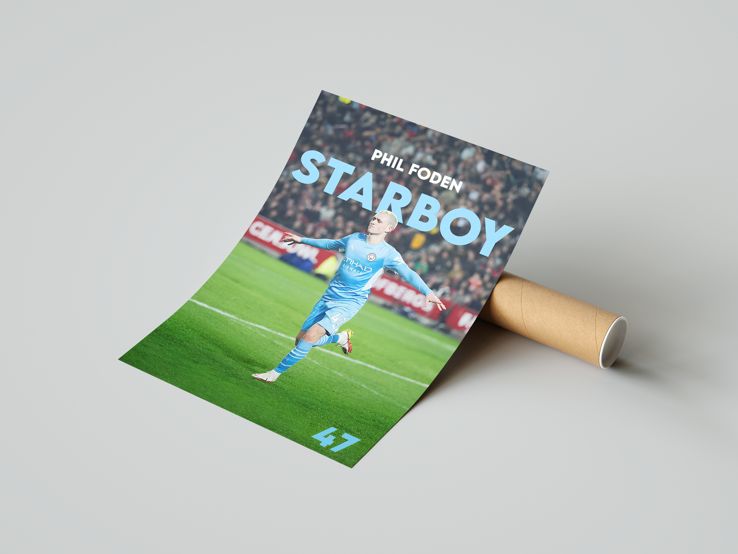 Phil Foden 'Starboy' Poster