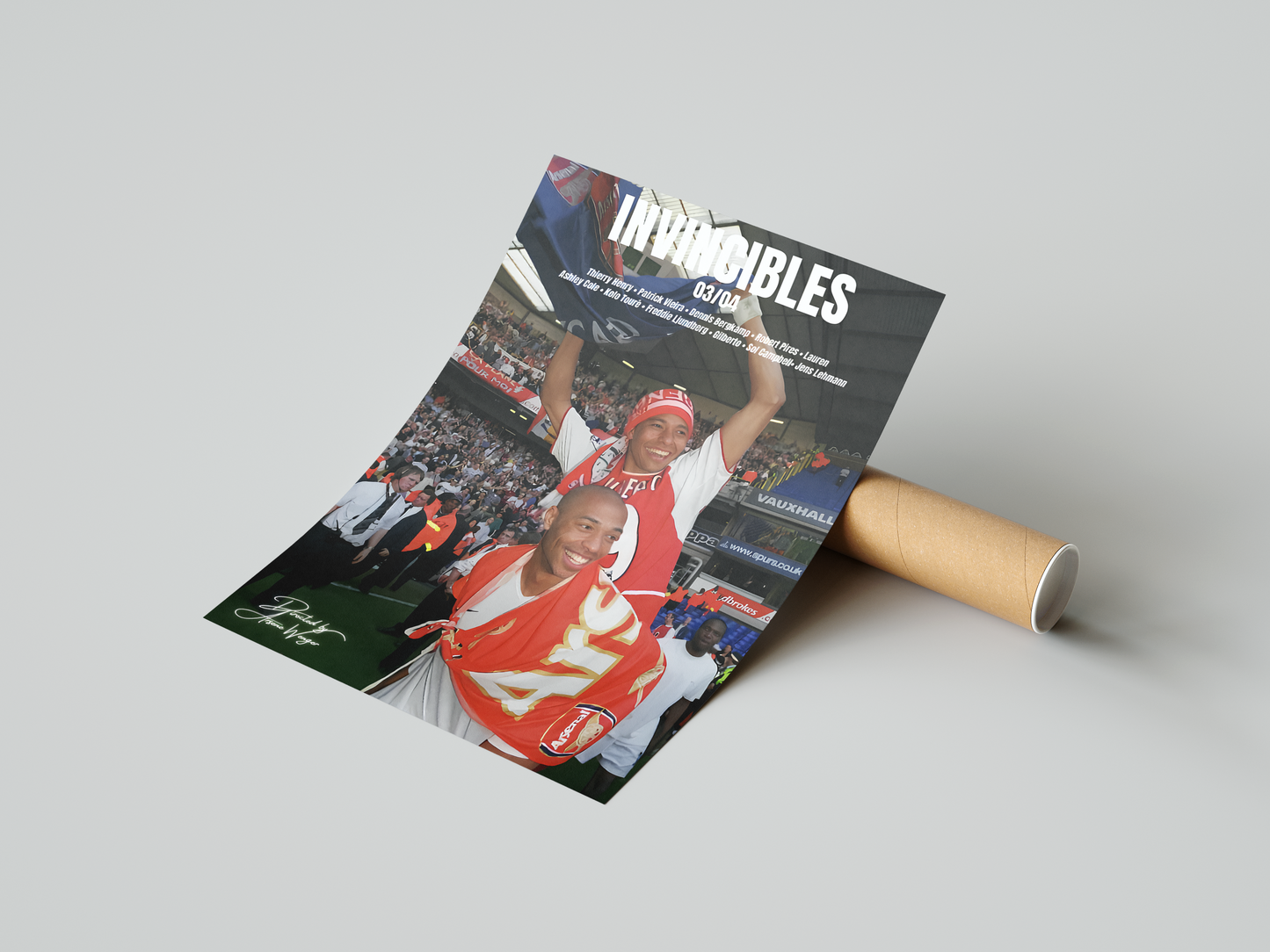 Poster „Invincibles“ „Regie: Wenger“