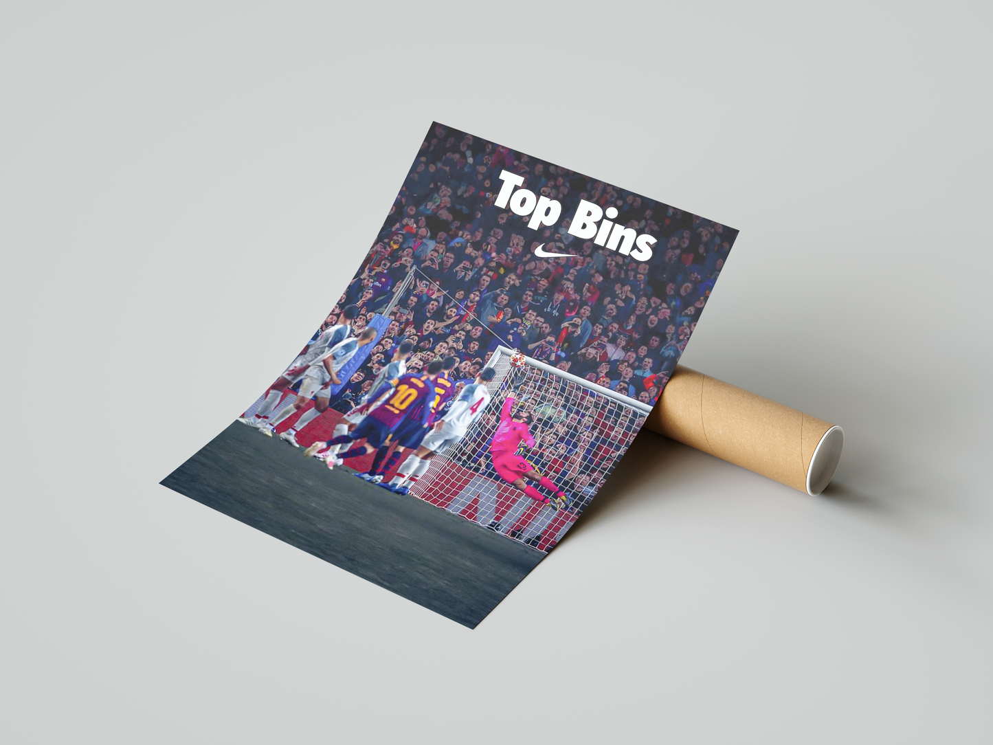 Lionel Messi 'Top Bins' Poster