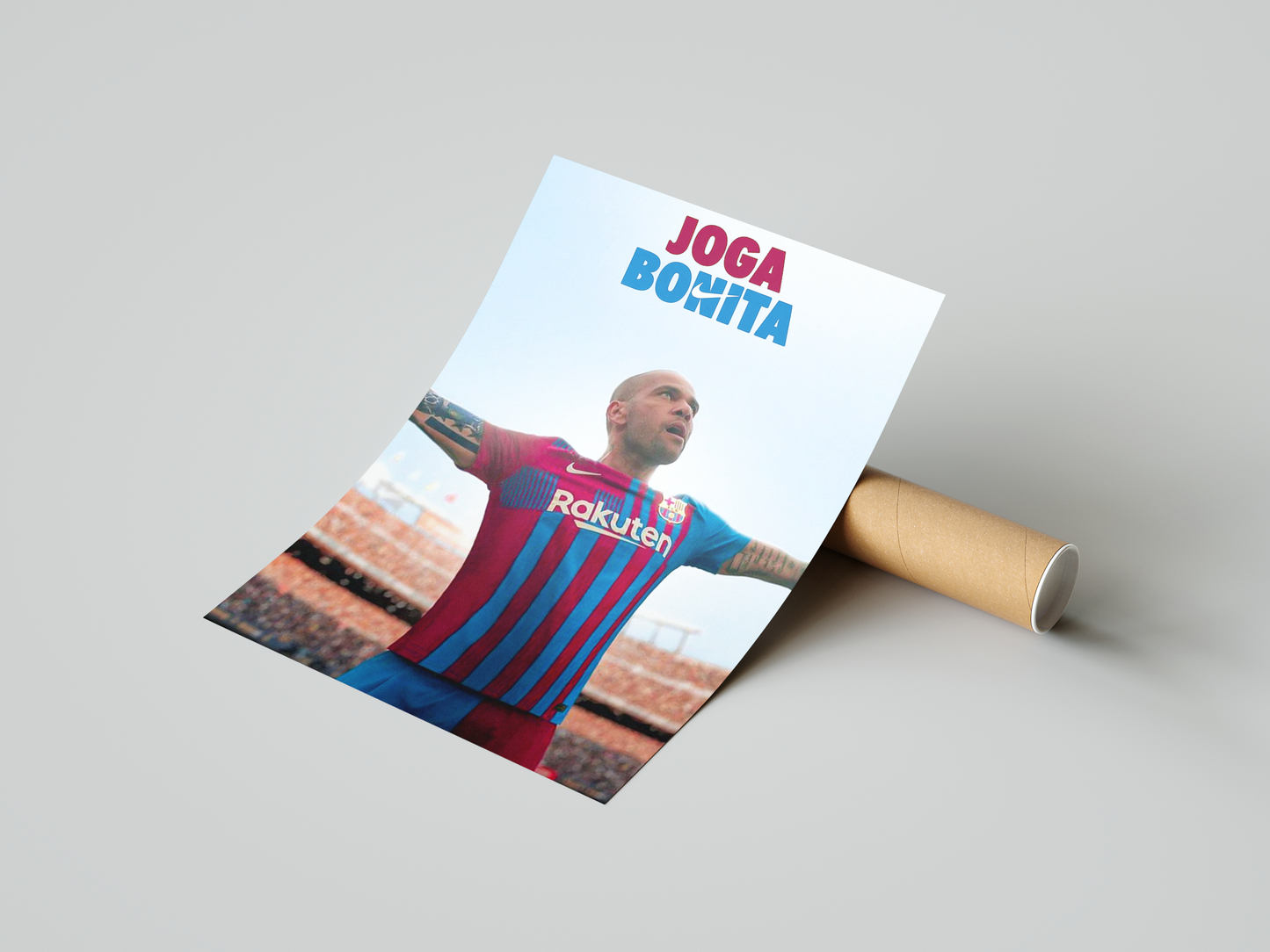 Dani Alvez 'Joga Bonita' Poster