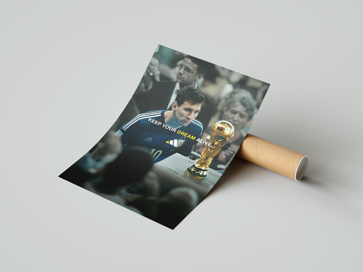 Messi 'Keep Your Dream Alive' Poster