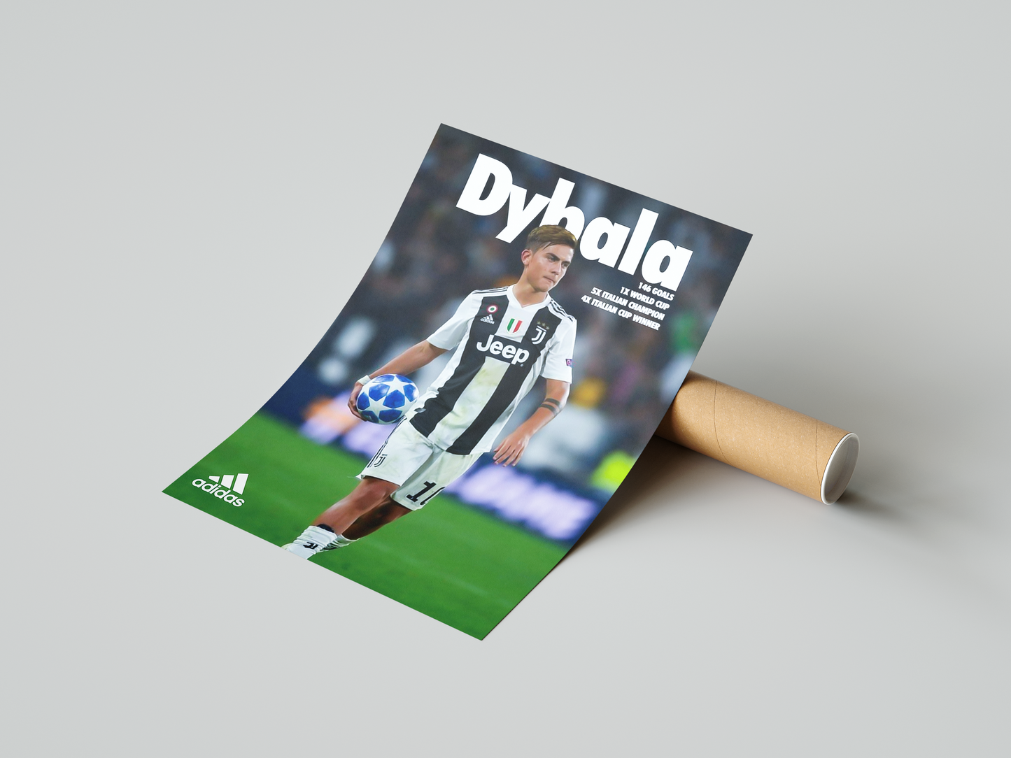 Dybala Stats Poster