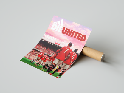 Man Utd 'Die United' Poster