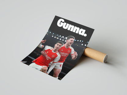 Havertz & Rice 'Gunna' Poster