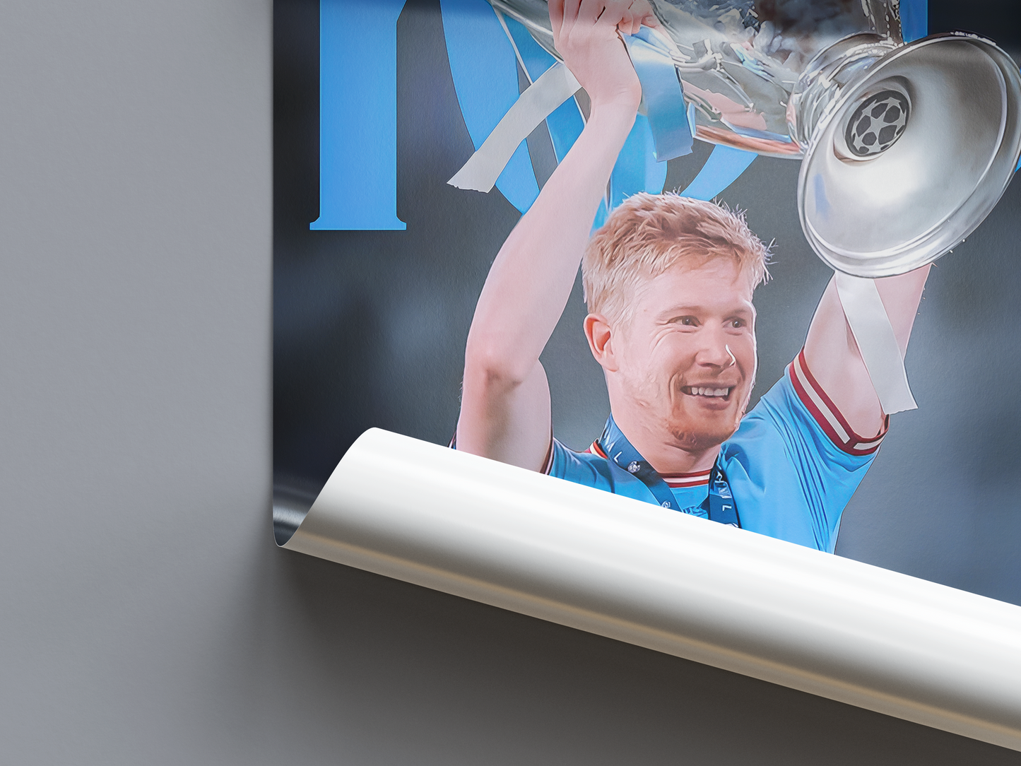 Kevin De Bruyne 'Trophy' Poster