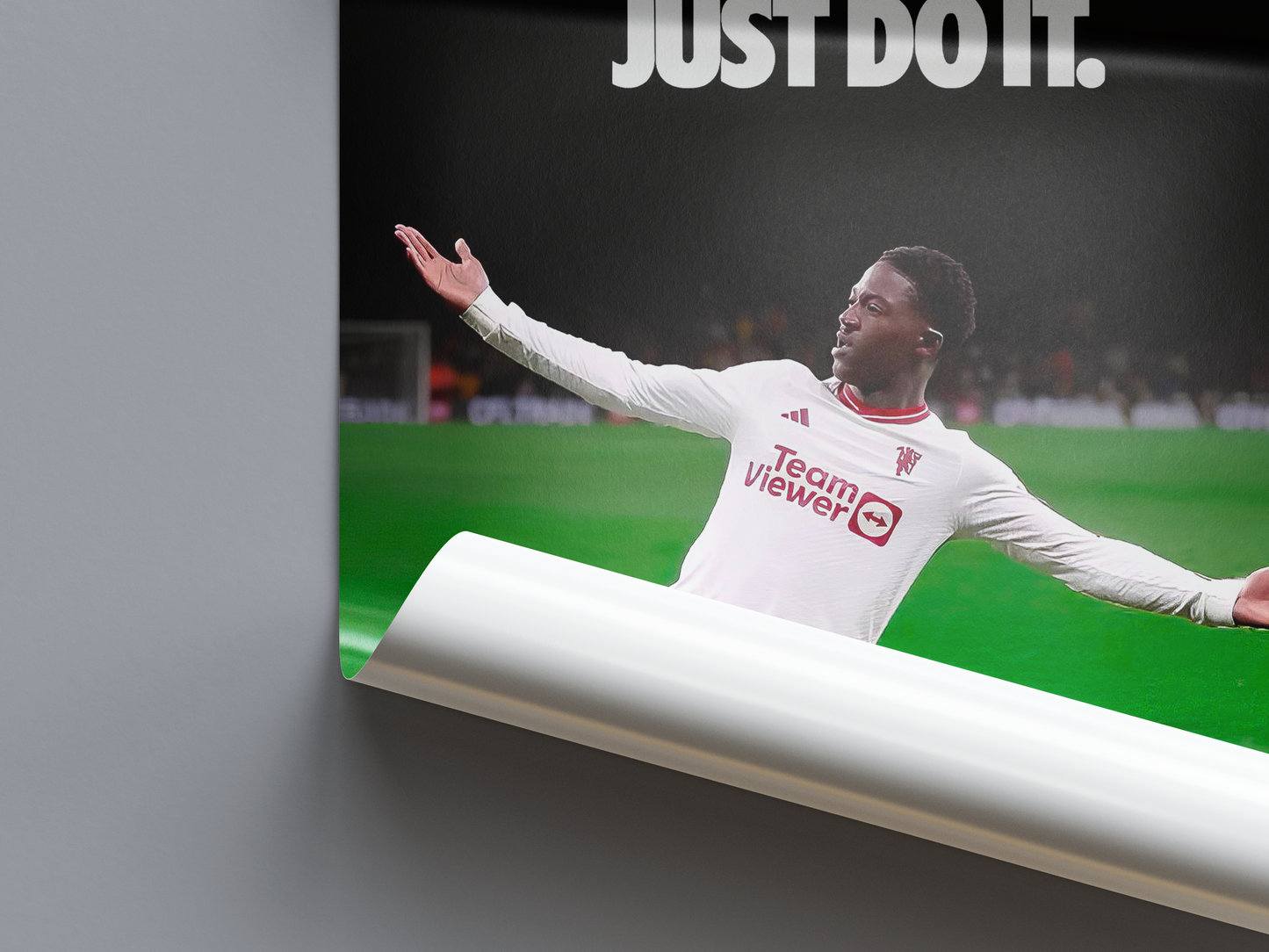 Kobbie Mainoo 'Just Do It' Poster