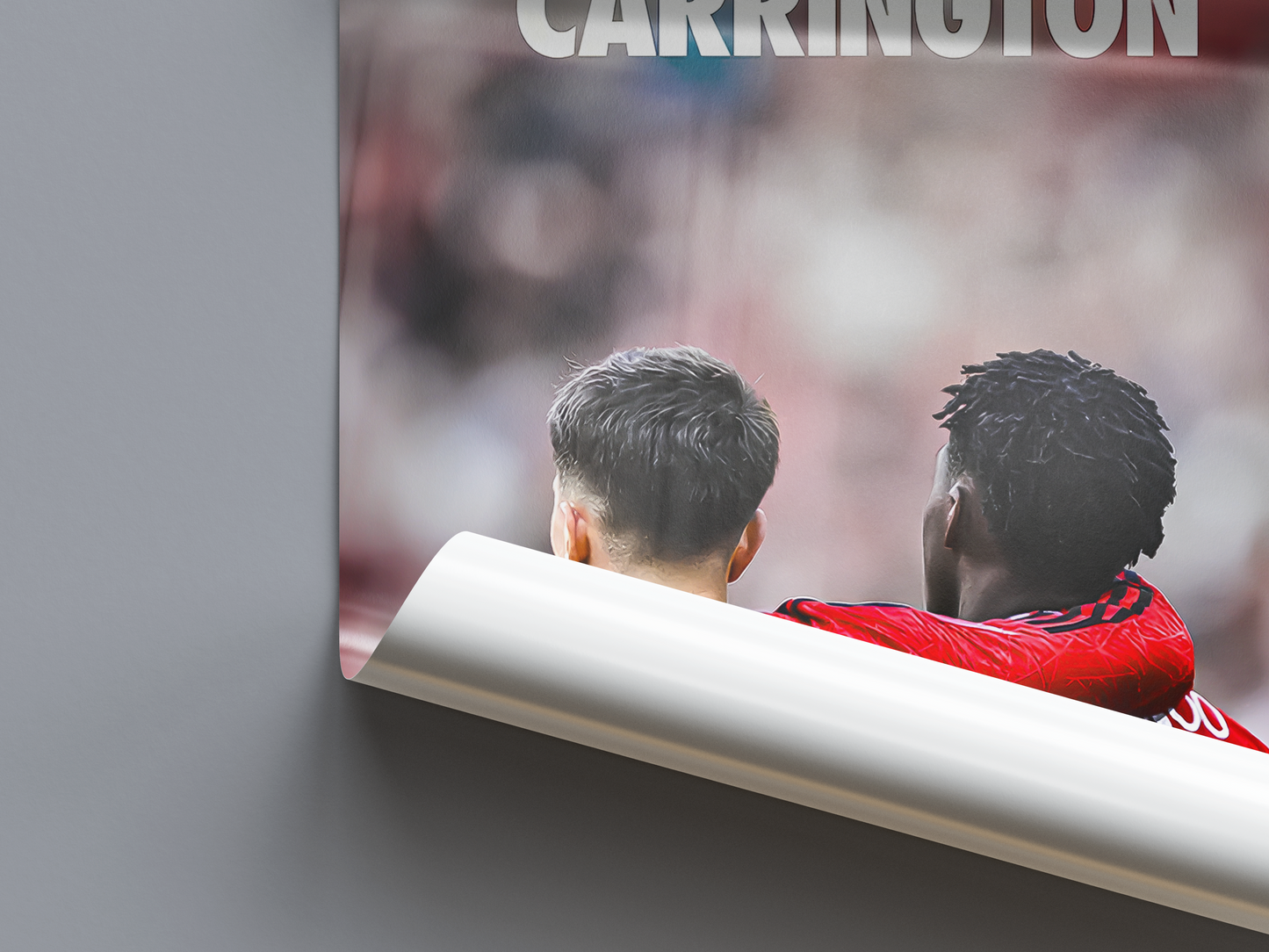 Garnacho & Mainoo 'Made In Carrington' Poster