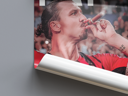 Zlatan 'Puff And Play' Poster