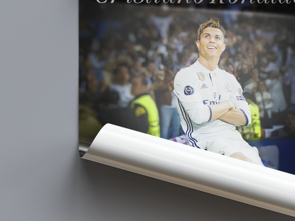 Cristiano Ronaldo 'Mr Champions League' Poster