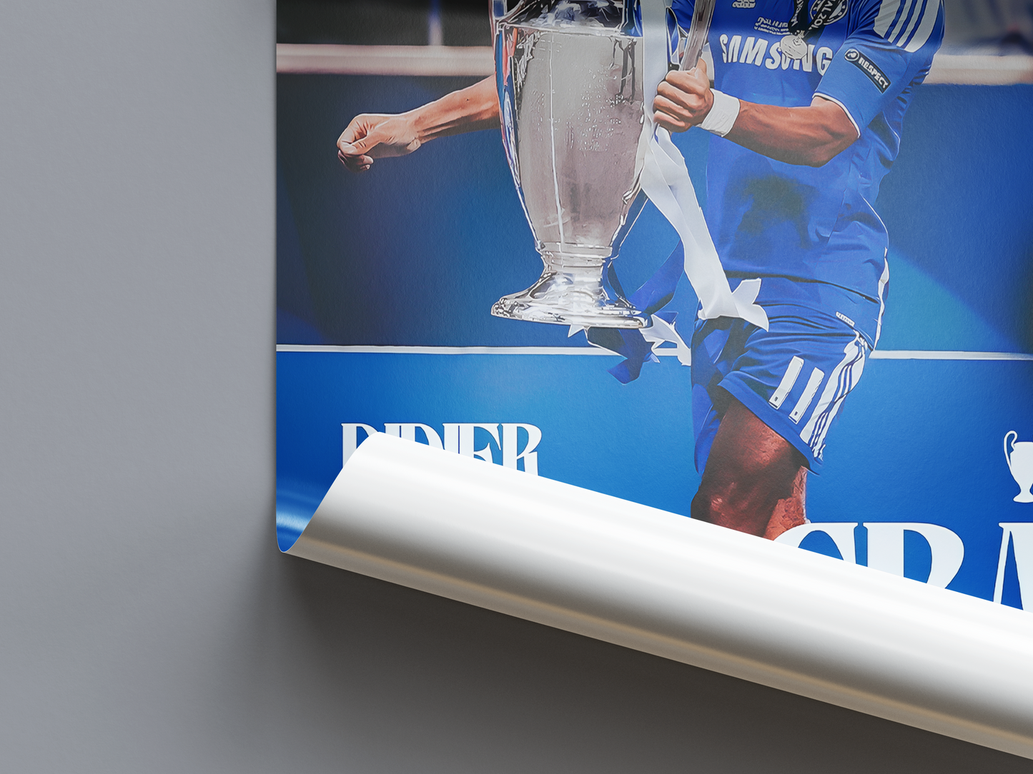 Didier Drogba 'Trophy' Poster