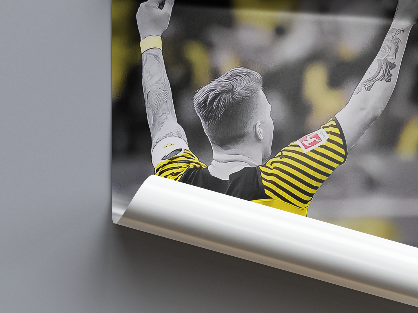 Marco Reus „Entfesselte Eleganz“-Poster