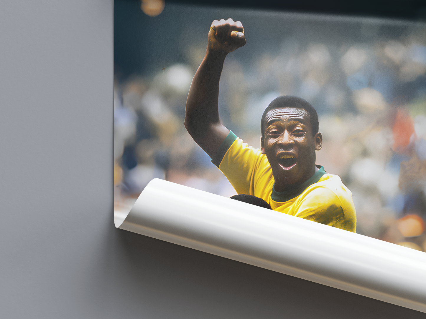 Pelé „König des Spiels“ Poster