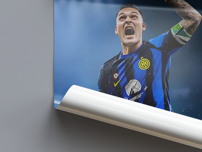 Inter Mailand Nerazzurri Traum Poster