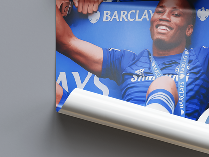 Didier Drogba 'Chelsea King' Poster