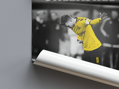 Marco Reus „Entfesselte Eleganz“-Poster