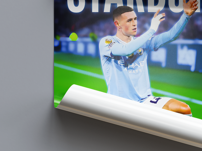 Phil Foden 'Starboy' Poster