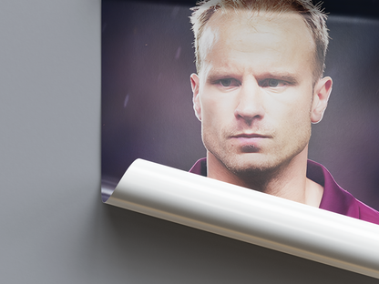 Dennis Bergkamp 'ICEMAN' Poster