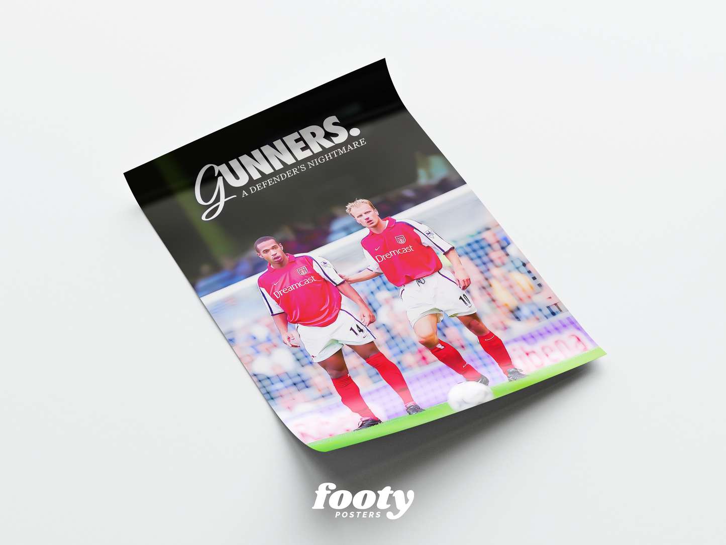 Thierry Henry & Dennis Bergkamp 'Gunners' Poster