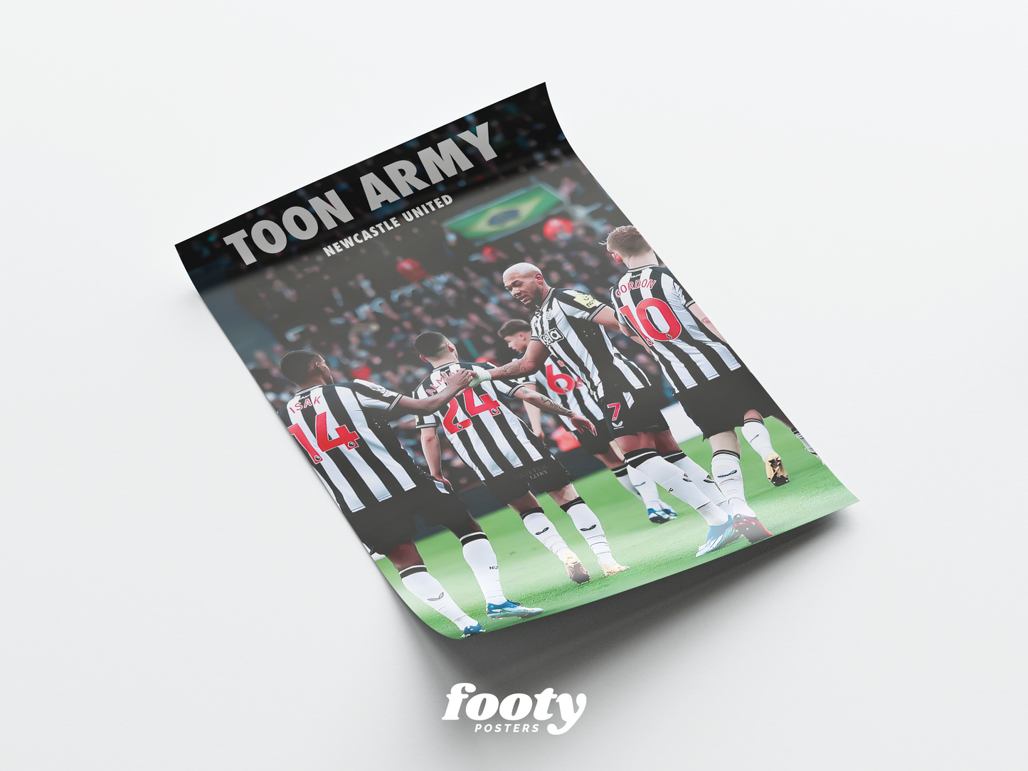 Newcastle United 'Toon Army' Poster