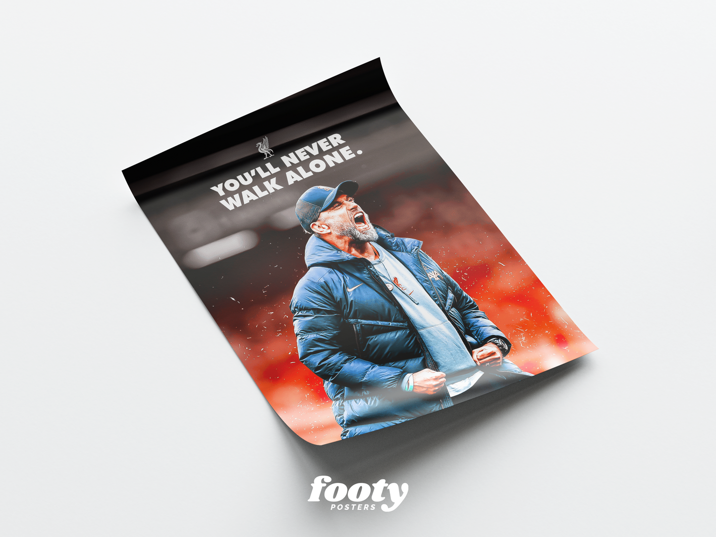 Klopp 'YNWA' Poster