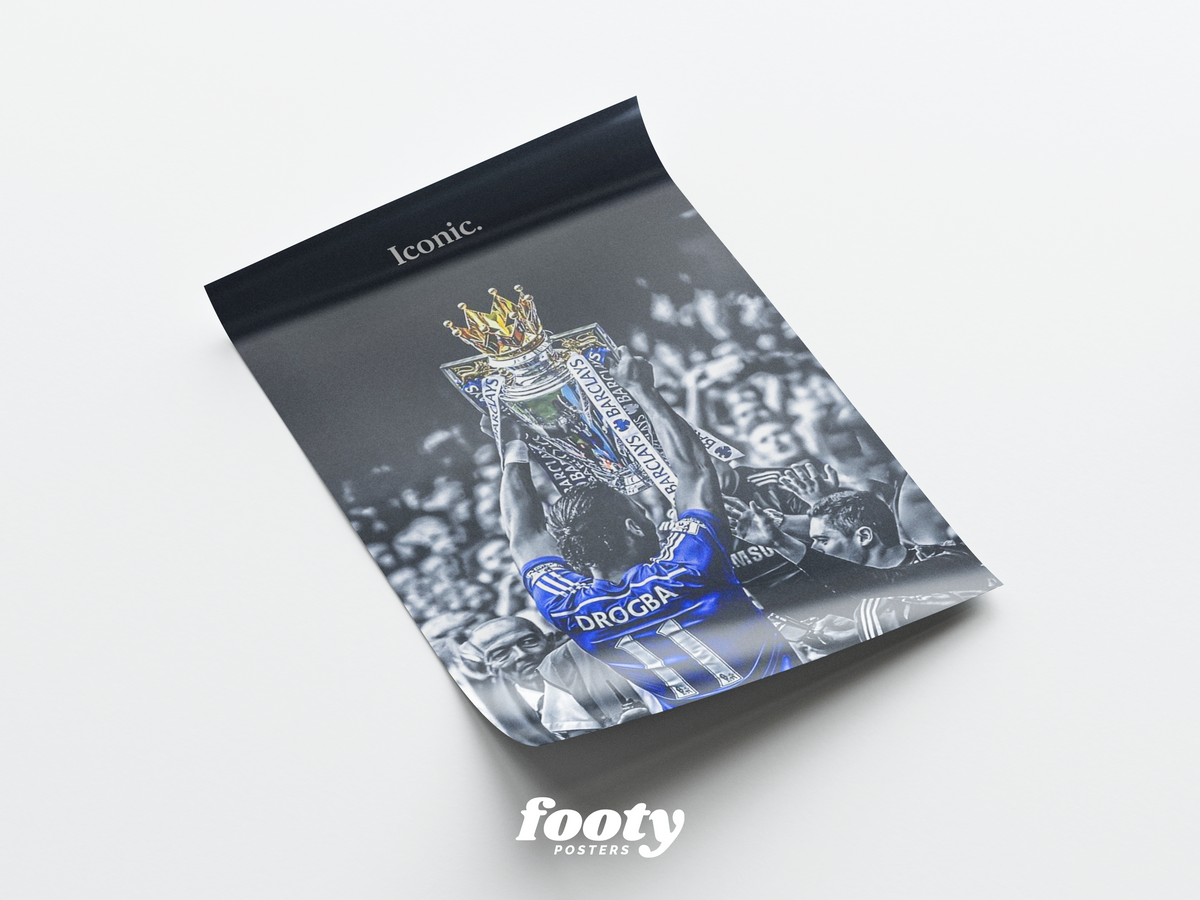 Drogba 'Iconic' Poster