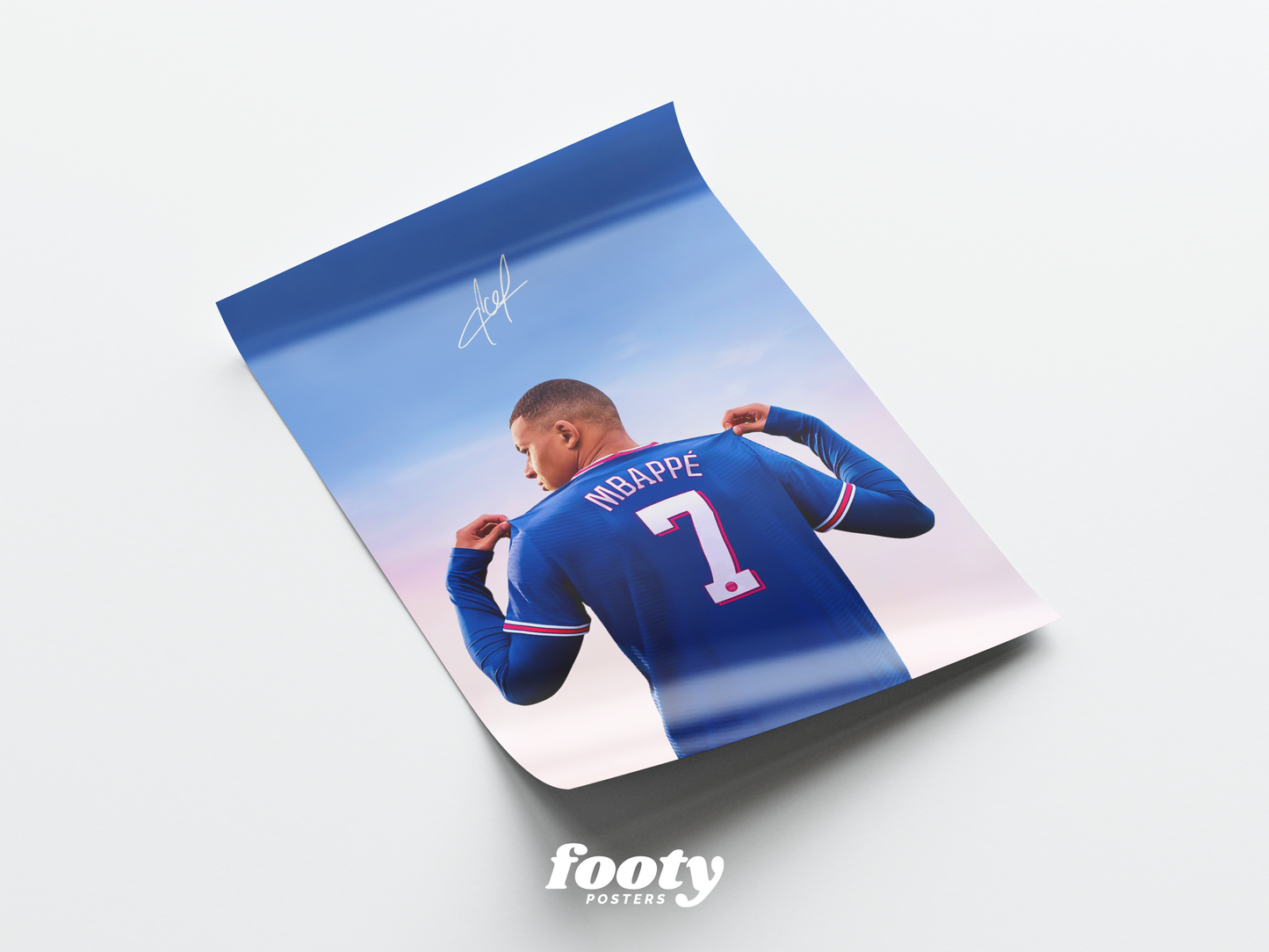 Poster „Pace Merchant“ von Kylian Mbappé