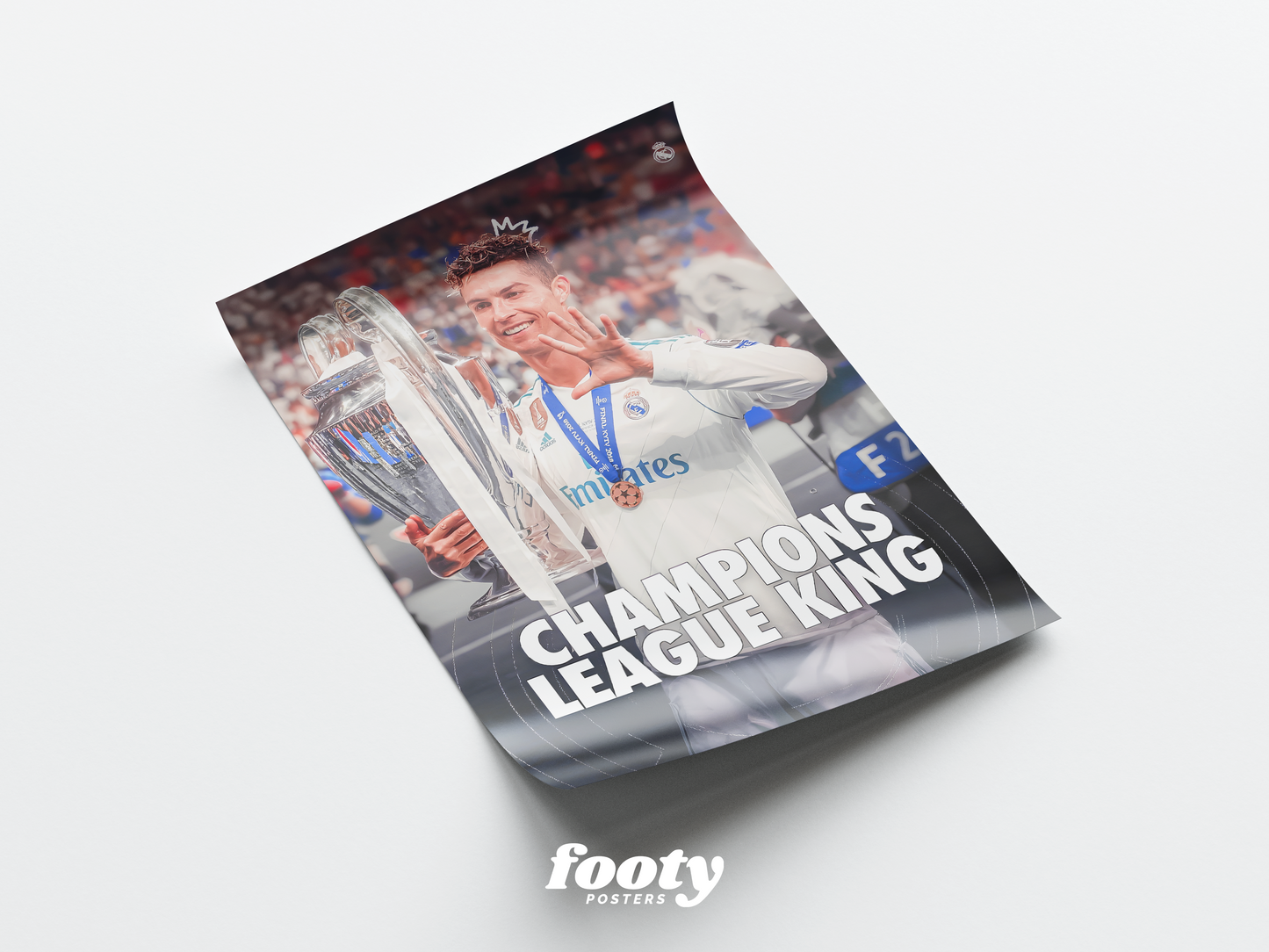 Cristiano Ronaldo 'CL KING' Poster