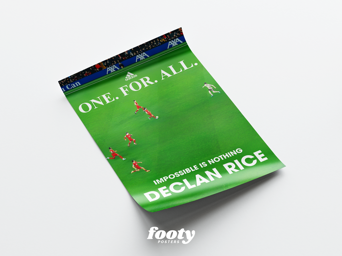 Declan Rice 'One For All' Poster