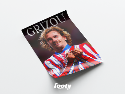 Antoine Griezmann 'Grizou' Poster